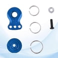 thumbnail image 4 of 23T Buffer Metal Steel Ring Gear Arm for 1/10 1/8 RC Vehicle(S Model)(N10226NB Blue), 4 of 5