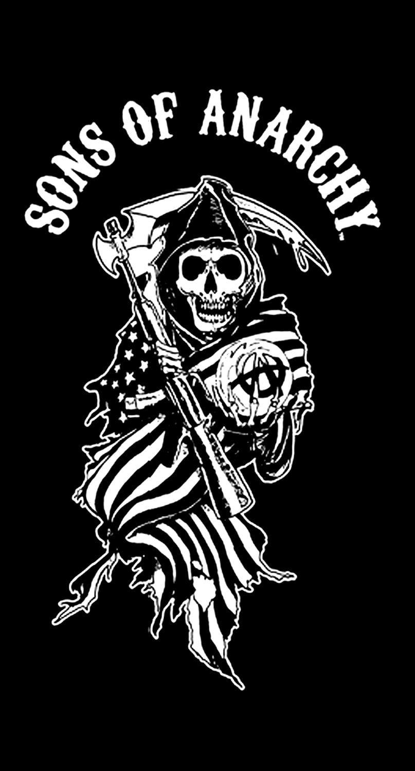 Sons Of Anarchy Beach/Bath Towel 28"X58" Samcro 