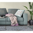 thumbnail image 5 of Amrita Sen Designs  16 x 16 in. Pond Peacock Broadcloth Indoor & Outdoor Zippered Pillow - White, Light Blue & Muted Yellow, 5 of 6