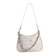 thumbnail image 4 of Bolso de hombro para niñas Yuyangstore bolso con patrón de corazón Cartera bolso de compras de playa Satchels Vacaciones Blanco, 4 of 8