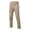 Khaki, variant on Mens Cargo Pants Smart Casual Lightweight Pants with Multi Pockets Straight Leg Belt Loop Pants for Office