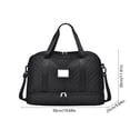 thumbnail image 3 of MTBLYS Bolsa de viaje de gran capacidad con compartimentos separados para artículos secos y mojados | Bolso bandolera para negocios|gimnasio o para mujer | Correa de hombro desmontable, 3 of 6