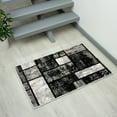 thumbnail image 3 of Luxe Weavers 1007 Gray Geometric Modern Area Rug 2x3, 3 of 6