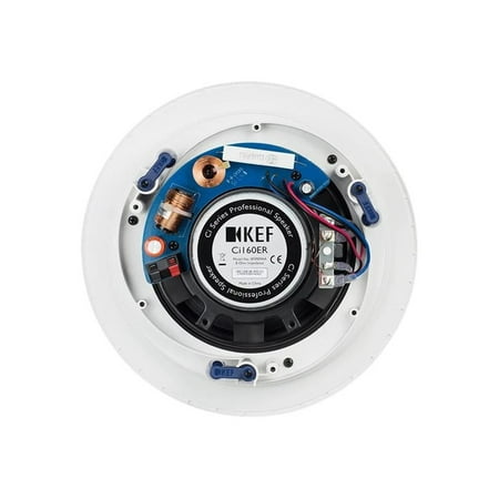 KEF - Ci-E Series 6-1/2" In-Ceiling Speaker (Pair) - White