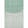 thumbnail image 2 of Addison Rugs Mayfield Premium Machine Washable Transitional Geometric Teal Rectangle Rug, 9' x 12', 2 of 6