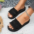 thumbnail image 6 of Willtoo Ladies Bohemian Elegant Slippers,Slip On Flip Flops for Beach Travel,Comfy Toe Ring Orthotic Orthopedic Sandals, 6 of 7