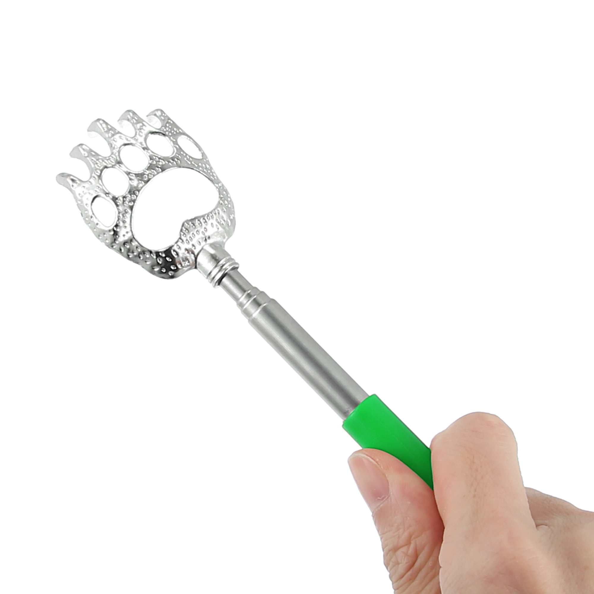 Unique Bargains 2 Pcs Extendable Bear Claw Stainless Steel Green