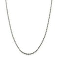 thumbnail image 1 of Sterling Silver 2.75mm Diamond-cut Rope Chain (Weight: 18.75 Grams, Length: 28 Inches), 1 of 4