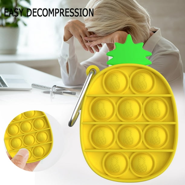 1 Balle Anti-stress En Forme D'ananas Jouet De Décompression Sensoriel Pour  Maison Et Bureau : : Jeux et Jouets