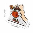 thumbnail image 2 of Halloween Napkin Holder, 4.5 Inch Wooden Cute Ghost Black Cat Design Fall Halloween Decor for Kitchen Table Decorations Party Dining Table Centerpiece Display, 1 Pack, 2 of 7