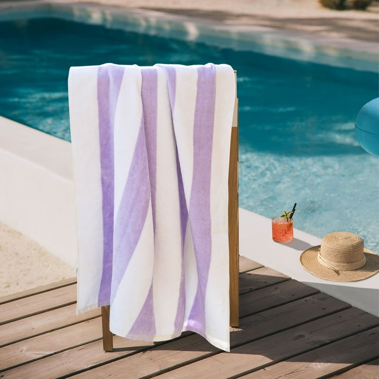 Mainstays Purple Beach Towel, 58