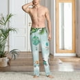 thumbnail image 2 of Hirioo Animals Riding Across The Sky for Men's PJ Pajama Pants Sleep Pants Men's Home Trousers with Pockets,S-3XL-Small, 2 of 6