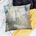thumbnail image 2 of BANET  Decorative Throw Pillow Covers Cases Grey and Beige Abstract Art Painting Modern Home Square Decor Pillow Case Cover Cushion Sofa Pillowcases White, 2 of 5