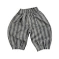 thumbnail image 1 of Vertical Striped Pants Loose Slacks For Kids, 1 of 6