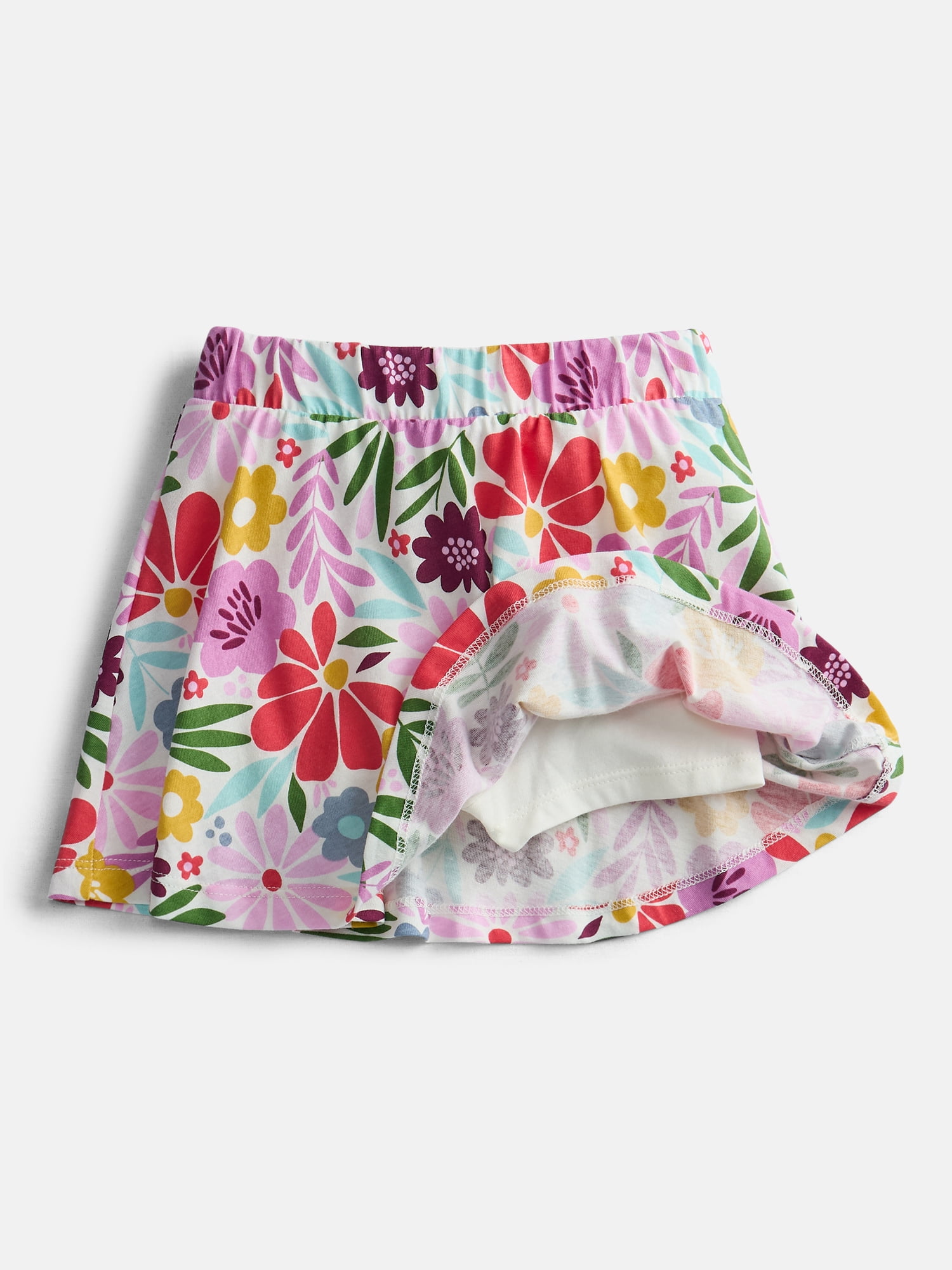 Wonder Nation Toddler Girls' Scooter Skirt, Sizes 18M-5T