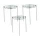 thumbnail image 4 of 3 piezas de jaulas de peonías y soporte para plantas, marco de metal, aros de crecimiento para Círculos, 4 of 9
