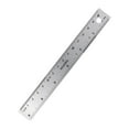 thumbnail image 1 of Regla de acero inoxidable para carpintería, portátil, para cuadernos, herramienta de medición de oficina 15 cm, 1 of 9
