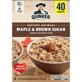 thumbnail image 5 of Quaker Instant Oatmeal, Maple Brown Sugar (40 pk.), 5 of 11