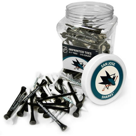UPC 637556153517 product image for Team Golf NHL San Jose Sharks Jar Of 175 Golf Tees | upcitemdb.com