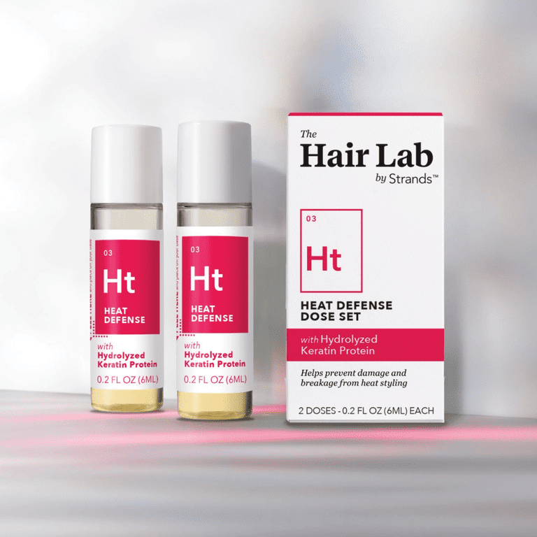 The Hair Lab Heat Defense Dose Set with Hydrolyzed Wheat Protein