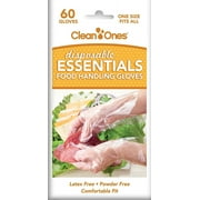 Disposable Latex-Free Gloves, Pack of 60