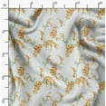 thumbnail image 2 of Soimoi Polyester Fleece White Fabric By the Yard - 56 Inch Wide - Florals, Leaves Print Fabric - Elegant & Beautiful Patterns for Fashion and Home Decor Printed Fabric, 2 of 6