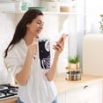 thumbnail image 5 of Yayeee 30oz Double-Wall Insulated Stainless Steel Tumbler with Handle Bottle, White Skeleton, 5 of 8