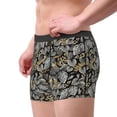 thumbnail image 2 of Uemuo Rose Flowers Pattern Men's Boxer Briefs,Trunk Anti-Chafing,Comfortable, Durable, and Stylish Underwear-Small, 2 of 9