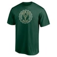thumbnail image 2 of Men's Hunter Green Milwaukee Bucks Push Ahead T-Shirt, 2 of 3