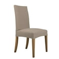 thumbnail image 3 of Fundas de silla de tela jacquard, estilo minimalista para comedor, protección total con material elástico impermeable, medio juego de 6 piezas, lavable y de fácil cuidado, ajuste flexible para uso en, 3 of 5
