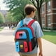 thumbnail image 5 of Backpack Student Shoulder Bag Travel Laptop Backpack Gift, 5 of 6
