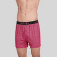 thumbnail image 3 of Jockey Generation Men's Microfiber Boxers 3pk - Gray/Navy Blue/Red, Small, 3 of 4