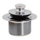 thumbnail image 1 of Westbrass D3324-26 1-1/2" Npsm Twist & Close Tapón de drenaje para bañera, rosca gruesa, cromo pulido, 1 of 1