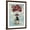 Brown Frame, variant on Art.com Blackbird in Teacup Art Print by Fab Funky, 12" x 16"