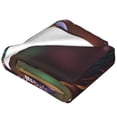 thumbnail image 2 of Bixox Fleece Blanket Rainbow Scales Fantasy Dragon Pattern Super Soft Double-Sided Microfiber Flannel Blanket for Sofa, Bed, Couch,Suitable for All Seasons - 50"x40", 2 of 5