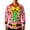 #075-Pink, variant on Xuyuer Valentine's Day Hawaiian Shirt Tuxedo for Men Graphic Long Sleeve Party Tux Tee Casual Top Button Down Shirts