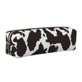 thumbnail image 1 of Fotbe Cow Skin 2 Estuche para Lápices de Cuero con Estampado, Estuche con Cremallera Resistente, Organizador Compacto y Elegante para Papelería, 1 of 7