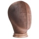 thumbnail image 1 of Soporte de exhibición de sombrero de peluca Cabeza de maniquí Moderno multiusos con base de madera Tapas Estante de almacenamiento para secado de, 1 of 5