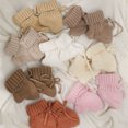 thumbnail image 4 of Warm And Cosy Baby Booties and Hat Set for Newborns, Fashionable Knitted Hat & Socks for Photoshoots and Everyday Use, 4 of 9