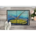 thumbnail image 2 of Carolines Treasures MW2024MAT 18 x 27 in. Blue Eyed Dragonfly Doormat, 2 of 5