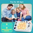 Handheld Bubble Pop Game Console, Bop It Game Light Up for Sensory and