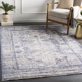 thumbnail image 3 of Mark&Day Area Rugs, 3x5 Lucca Traditional Denim Area Rug, Blue Grey Carpet for Living Room, Bedroom or Kitchen (3'3" x 5'), 3 of 4