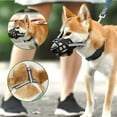 thumbnail image 4 of Dog Muzzle,Breathable Basket Muzzles for Large and X-Large Dogs,Stop Biting,Barking and Chewing,Best for Aggressive Dogs, 4 of 8