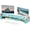 Blue, variant on Metal Desk Organizers and Accessories, Dual Monitor Stand Riser with Drawer and 2 Pen Holders, Book Racks, Desk Accessories & Workspace Desktop Organizers for Office Supplies (Sage Green)