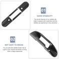 thumbnail image 5 of Universal Paddle Buckle Paddle Fixing Buckle for Canoes Black Plastic for Fixing Paddle 4 Sets, 5 of 5
