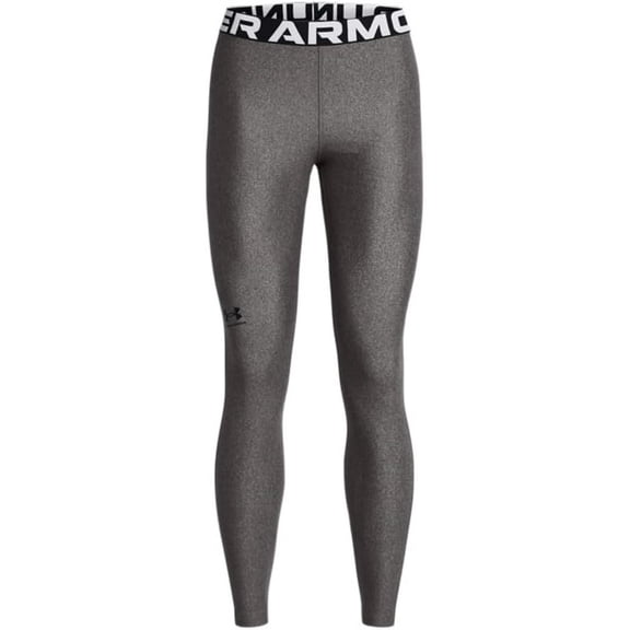 Under Armour HeatGear Authentics Leggings Charcoal Light Heather/Black MD (US 8-10)