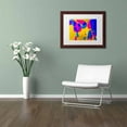 thumbnail image 3 of Trademark Fine Art "Colour Fun I" Canvas Art by Beata Czyzowska Young, White Matte, Wood Frame, 3 of 4