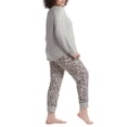 thumbnail image 3 of Live Love Lounge Ladies' 3-Piece Lounge Set, Gray, Size Medium, 3 of 6