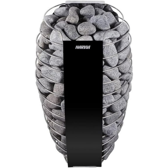 Harvia Spirit SP90E, Spirit Series 9kW Sauna Heater, Black