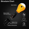 thumbnail image 4 of Linterna LED para Camping con Gancho, Impermeable, Jarxin, 4 of 6